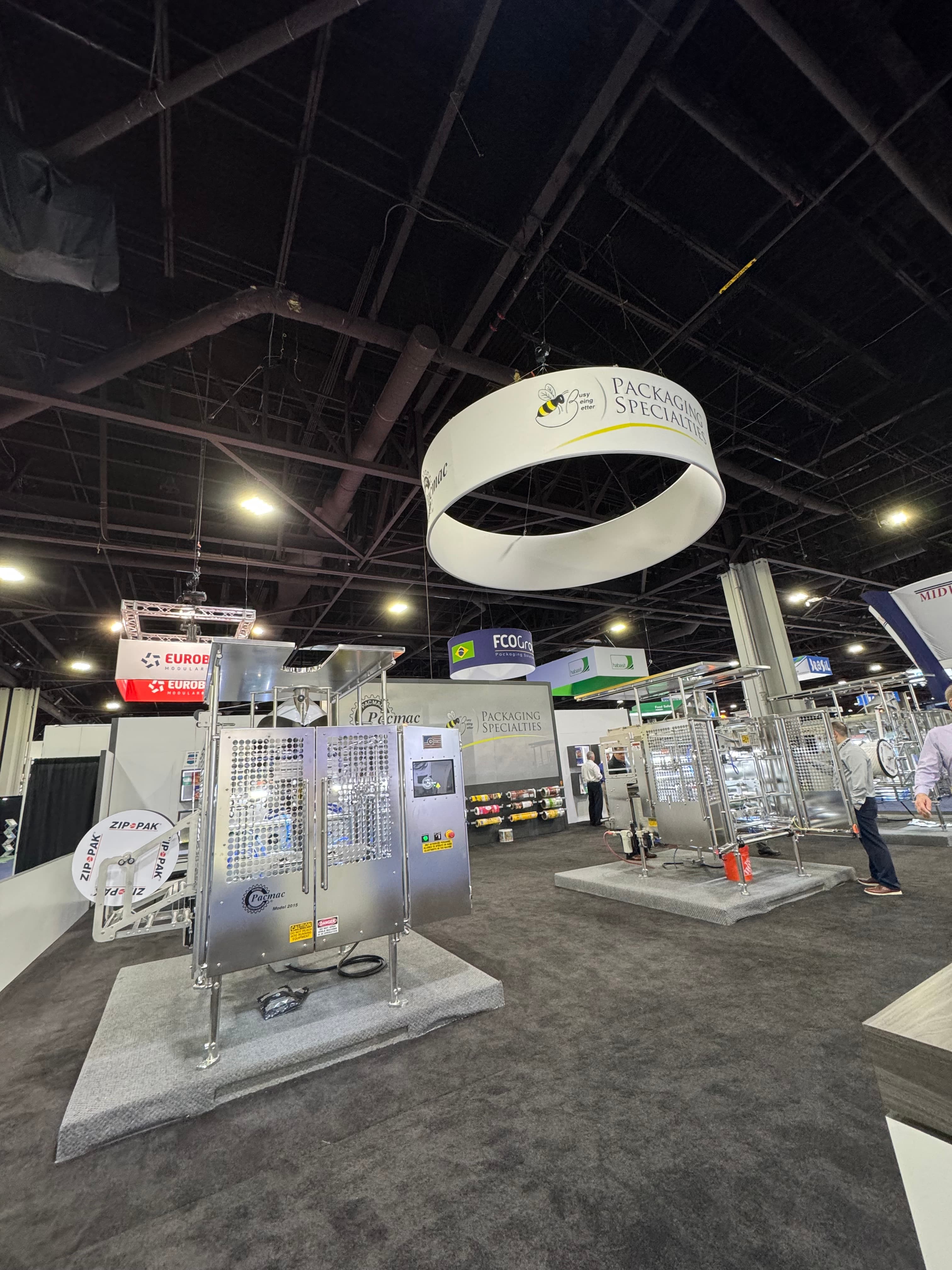 Pacmac booth overview