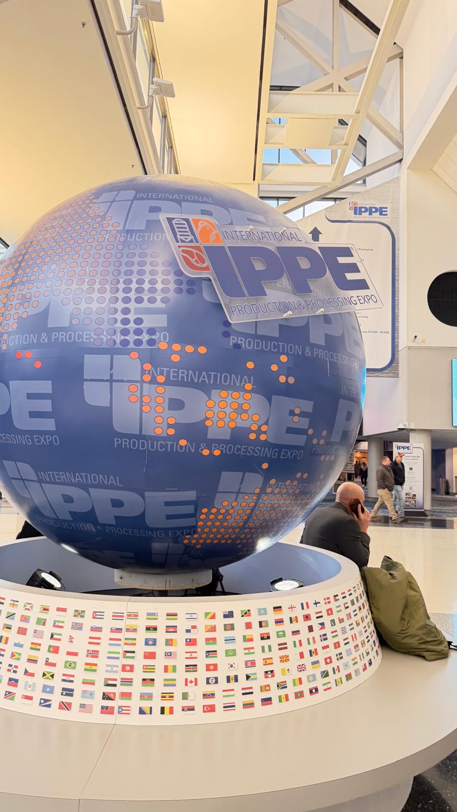 Equipment demonstration at IPPE